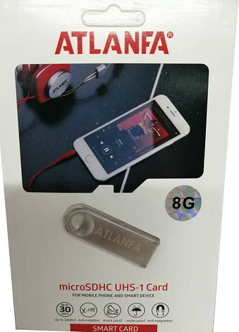 Флеш пам'ять USB Atlanfa AT-U3 8GB Flash Drive, фото 2