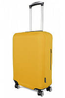 Чохол на валізу неопрен L жовтий світлий
