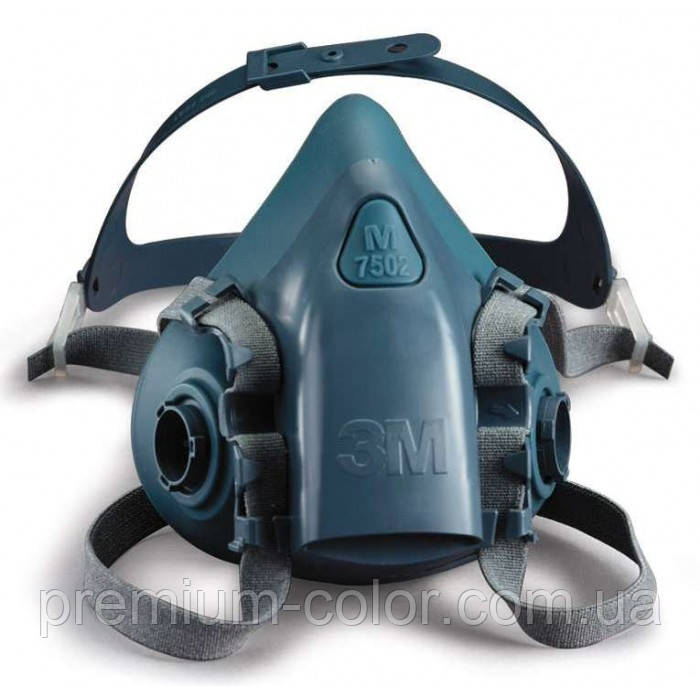 Силіконова напівмаска 3М серії 7500, фото 1