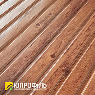 Профнастил Фотопринт Дерево Бук, товщина 0.37 мм. для паркану під дерево, фото 2