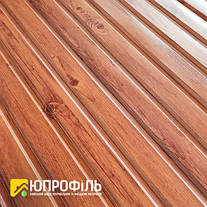 Профнастил Фотопринт Дерево Бук, товщина 0.37 мм. для паркану під дерево, фото 2