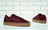 Чоловічі кеди Vans Old Skool Red (червоні) низькі Ванс Олд Скул Фабричний В'єтнам Уніксекс, фото 3