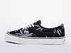 Чоловічі кеди Vans Vault Era LX OG 'Palm Leaf' (в стилі Ванс Ера) чорно-білі з принтом, фото 3