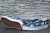 Жіночі кеди Vans Vault Era LX OG 'Palm Leaf' (в стилі Ванс Ера) сині з принтом, фото 5