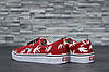 Чоловічі кеди Vans Vault Era LX OG 'Palm Leaf' (в стилі Ванс Ера) крассные принтом, фото 6