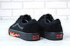 Чоловічі кеди Vans Old Skool Black Flame Повсякденні міські кеди з принтом Ванс Флейм полум'я чорні бавовна 42.5-27 СМ, фото 11