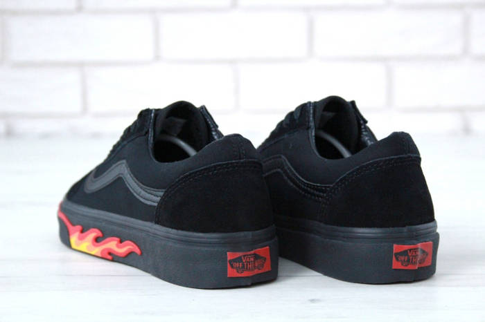 Vans Old Skool Black Flame