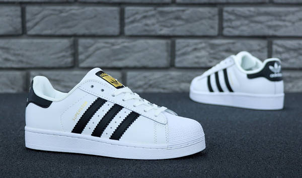 Adidas Superstar White Black 1334979987