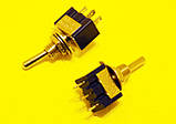 Перемикач (тумблер) 3pin MTS-103  125v 6A, фото 3