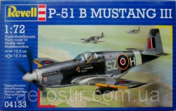 P-51B Mustang III 1/72 Revell 04133