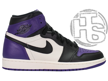 Чоловічі кросівки Air Jordan 1 Retro High Court Purple 555088-501, фото 1