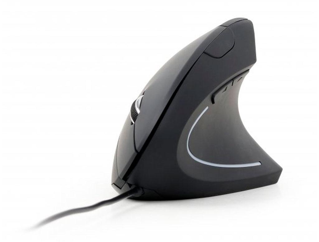 Мышка Gembird MUS-ERGO-01, USB, Black series