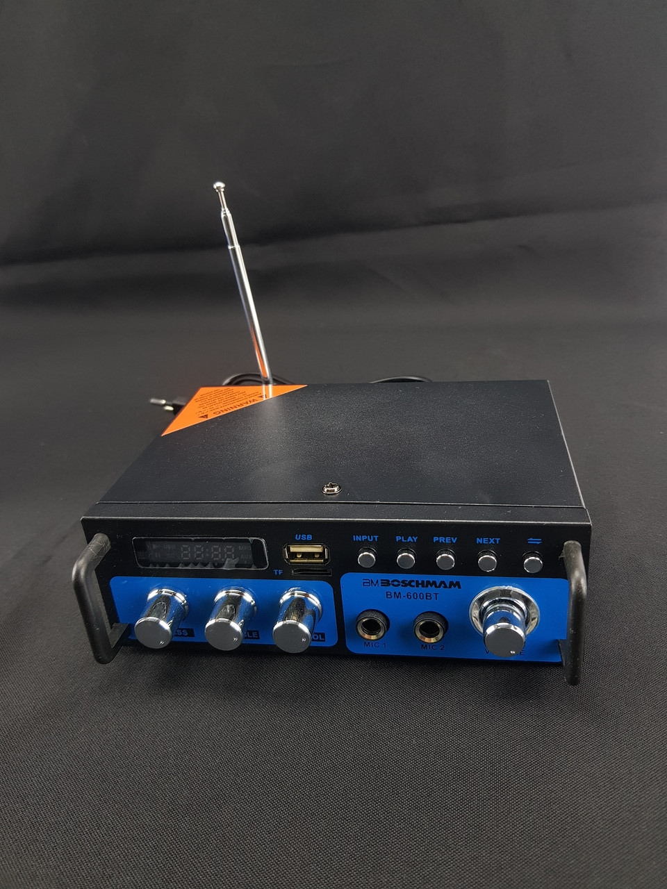 Інтегральний стерео підсилювач звуку Boschmam BM-600BT, фото 1