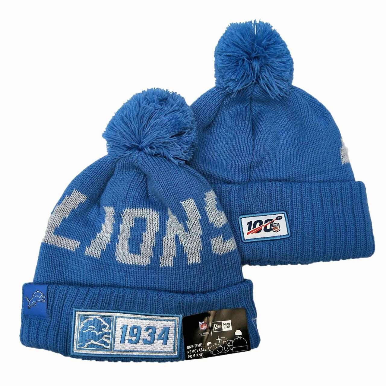 Шапка зимова Detroit Lions / SPK-316