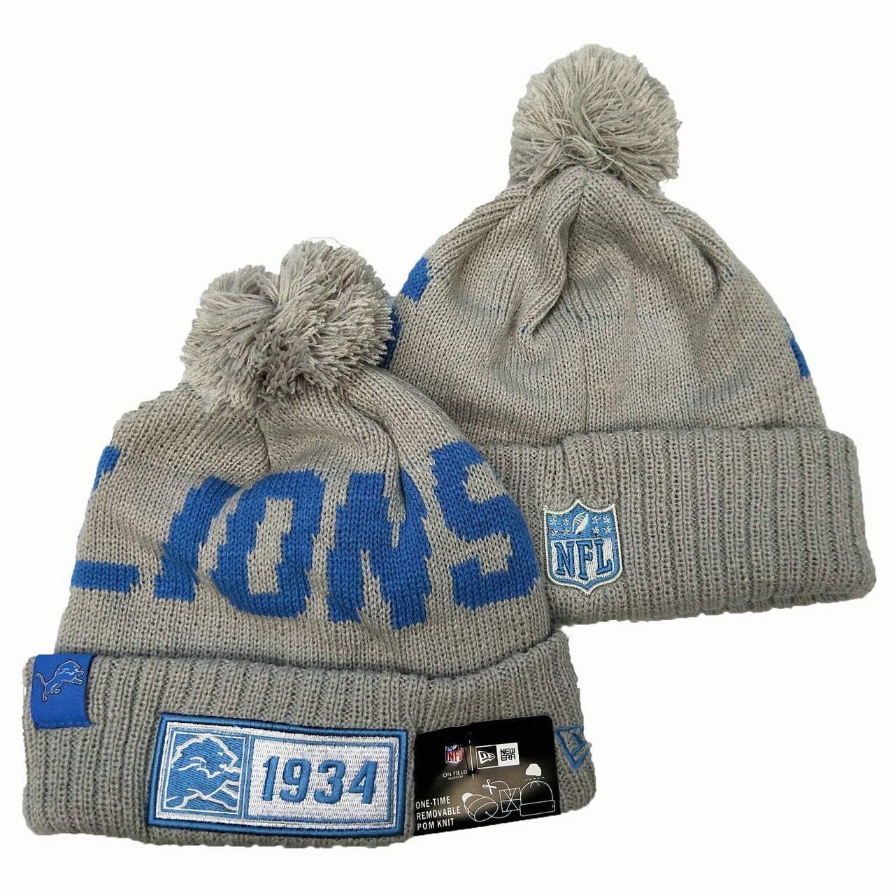 Шапка зимова Detroit Lions / SPK-318, фото 1