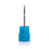 Фреза алмазная Nail Drill для обработки кутикулы "Усеченный конус" - 847 023B диаметр 2.3 мм (синяя насечка)