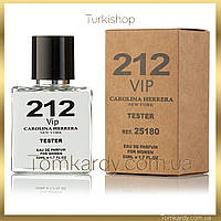 Женские духи Carolina Herrera 212 VIP [Tester Концентрат] 50 ml. Каролина Эррера 212 Вип (Тестер) 50 мл.