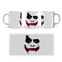 Кружка GeekLand біла Джокер Joker Обличчя Грим JK.02.349