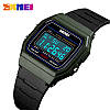Чоловічий годинник SKMEI 1412 зелений спортивний, фото 2