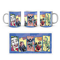 Кружка GeekLand біла Джокер Joker Персонажі Комікс JK.02.352