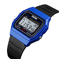 Мужские часы SKMEI 1412 синие спортивные