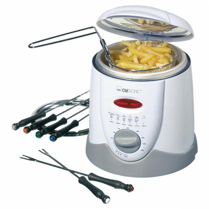 Фритюрниця - фондюшниця 2 в 1 Clatronic FFR 2916 Німеччина
