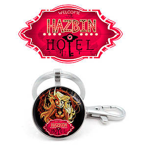 Брелок Готель Хазбін "Crazy Personage" / Hotel Hazbin