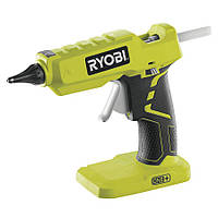 Пистолет клеевой Ryobi ONE+ R18GLU-0 аккумуляторный, 11 мм, Dсопла 3 мм, 18В, solo (без АКБ и ЗУ)