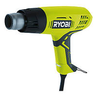 Фен Ryobi EHG2000 технический, 2000Вт, 250/500 л/мин, 400/600°С, 0.7кг