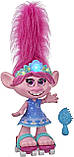 Тролі Поппі Трояндочка на роликах, що танцюють волосся Dancing Hair Poppy Interactive, фото 3