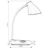 Лампа настільна світлодіодна Fundesk LC6 White New, фото 10