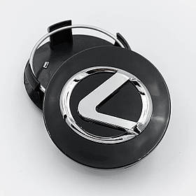 Ковпачок (заглушка) в литий диск LEXUS (Лексус) 62 мм, Чорний (42603-33080)