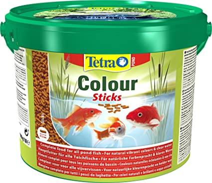 Корм Tetra Pond Colour Sticks для посилення забарвлення риб, в паличках 10 л