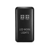 КНОПКА включення додаткового світла авто\човен 20A 12VDC/10A 24VDC (універсальна), фото 3