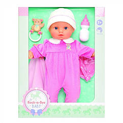 Лялька пупс Lotus Onda м'яка з аксесуарами, 36 см