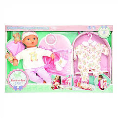 Лялька пупс Lotus Onda в наборі з аксесуарами, 35,5 см