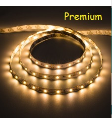 Світлодіодна стрічка MOTOKO чіп Epistar 3528 60 LED/m 4.8 W/m тепла premium