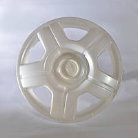 Колпак для автомобильных дисков Skoda (Шкода) R14 Белый перламутр.