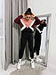 Спортивний костюм жіночий з яскравими геометричними вставками, фото 5
