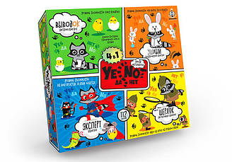 Гра настільна "YE-NO ДаНетки" 4в1 рос. YEN-02-01