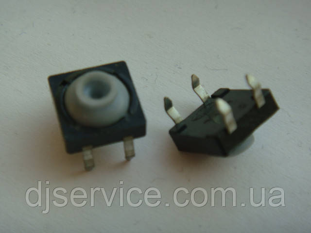 Микрокнопка тактова (гумовий штовхач) ALPS 5мм для Roland mc-307 /505 / 909, пультів, dj контролерів, фото 1