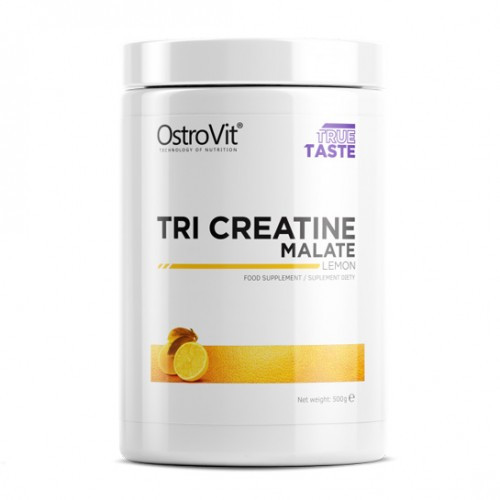 Креатин Tri Creatine Malate Ostrovit 500г апельсин для набору маси