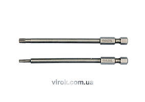 Насадка викруткова YATO TORX SECURITY 1/4" T10/T25 x 100 мм 2 шт