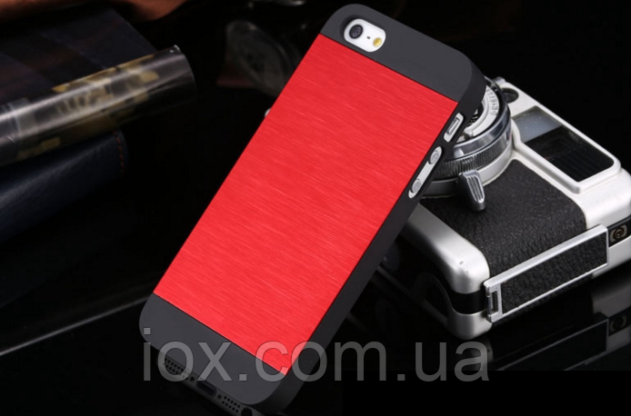 Протиударний чохол-накдалка Motomo для Iphone 5/5S