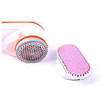 Машинка для зняття кашлатання з одягу Gemei 231 бездротова акумуляторна від мережі для видалення катишків з, фото 4