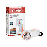 Машинка для зняття кашлатання з одягу Gemei 231 бездротова акумуляторна від мережі для видалення катишків з, фото 10