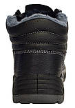 Спецвзуття черевики зимові утеплені, напівчоботи cemto "PROFI-Z" (8013) чорні 43, фото 5