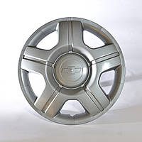 Ковпак для автомобільних дисків Chevrolet (Шевроле) R14 Сріблястий металік.