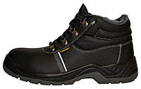 Спецобувь ботинки зимние утеплённые с металлическим носком, полуботинки cemto "PROFI-ZM" (8014) чёрные 43