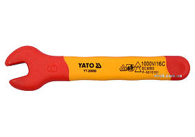 Ключ ріжковий діелектричний YATO М6 мм VDE до 1000 В